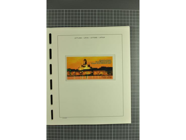 1918/2004, unmounted mint and unsed Collection of the imperforated issues, also some booklets, from 1991 mostly unmounted min