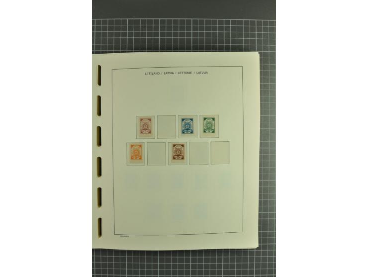 1918/2004, unmounted mint and unsed Collection of the imperforated issues, also some booklets, from 1991 mostly unmounted min