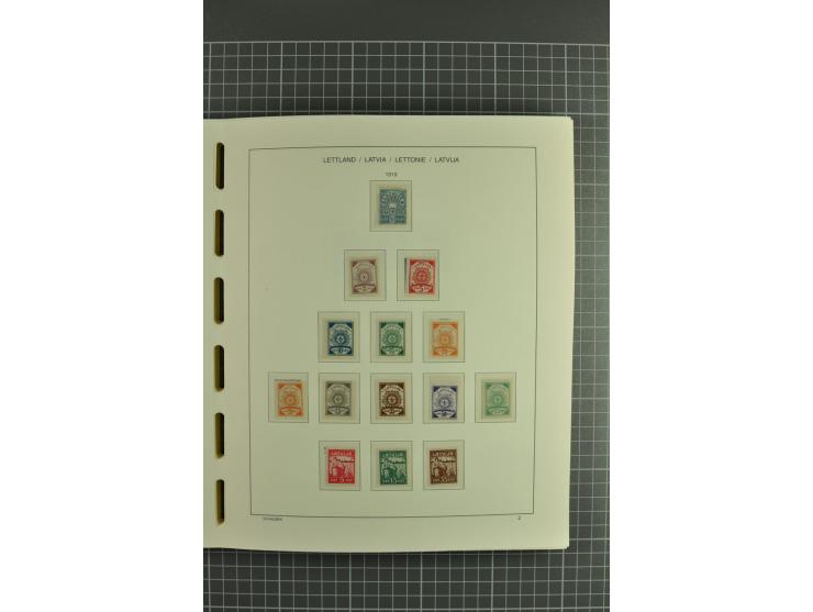 1918/2004, unmounted mint and unsed Collection of the imperforated issues, also some booklets, from 1991 mostly unmounted min