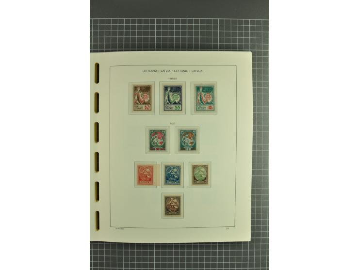 1918/2004, unmounted mint and unsed Collection of the imperforated issues, also some booklets, from 1991 mostly unmounted min