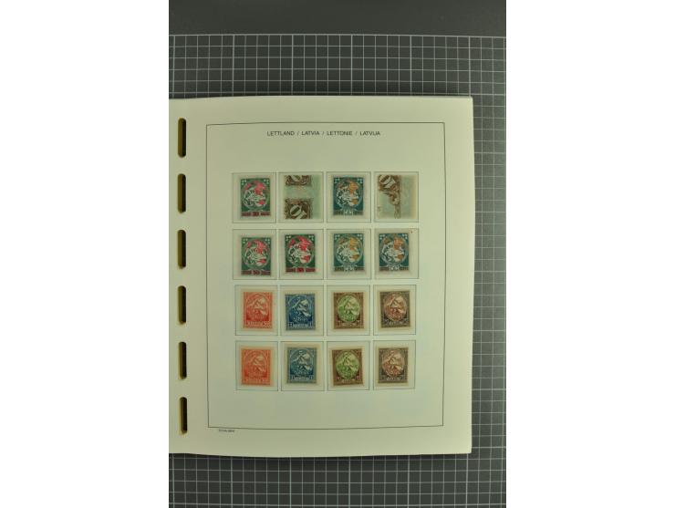 1918/2004, unmounted mint and unsed Collection of the imperforated issues, also some booklets, from 1991 mostly unmounted min