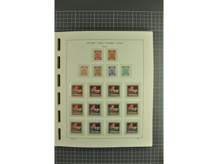 1918/2004, unmounted mint and unsed Collection of the imperforated issues, also some booklets, from 1991 mostly unmounted min