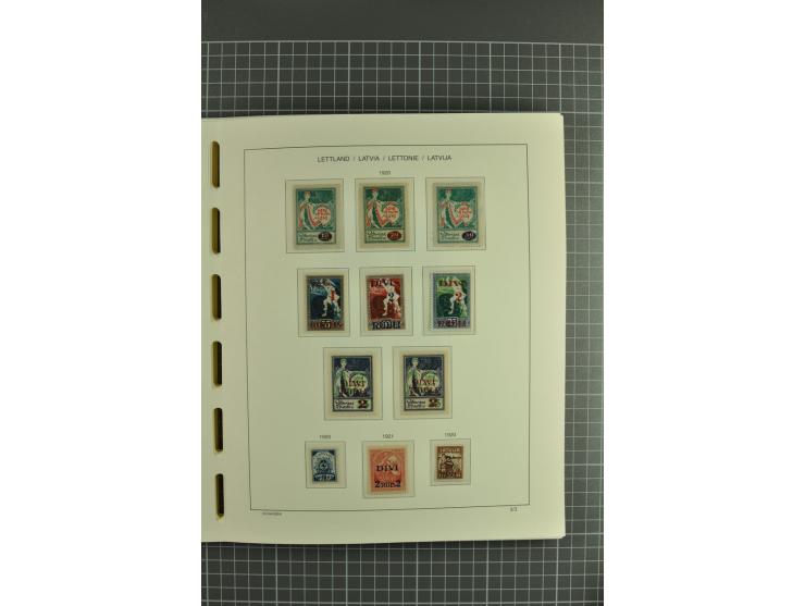 1918/2004, unmounted mint and unsed Collection of the imperforated issues, also some booklets, from 1991 mostly unmounted min