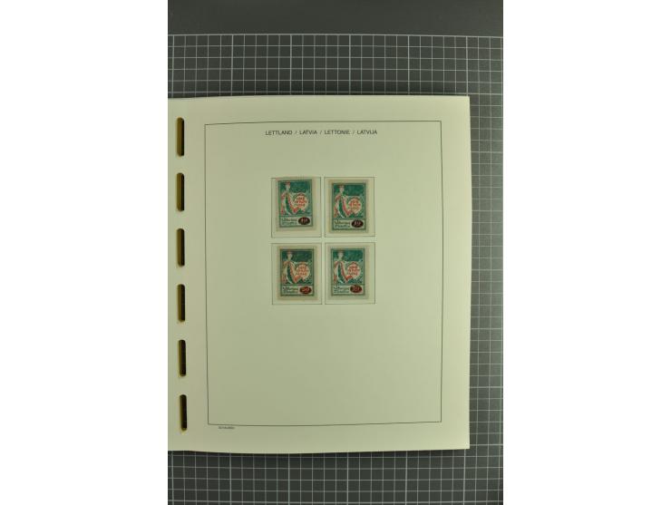 1918/2004, unmounted mint and unsed Collection of the imperforated issues, also some booklets, from 1991 mostly unmounted min