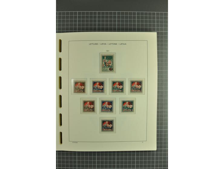 1918/2004, unmounted mint and unsed Collection of the imperforated issues, also some booklets, from 1991 mostly unmounted min