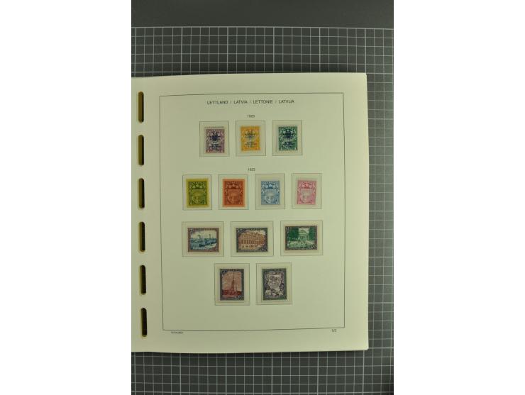 1918/2004, unmounted mint and unsed Collection of the imperforated issues, also some booklets, from 1991 mostly unmounted min