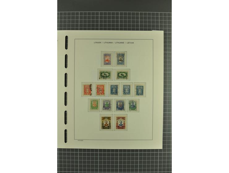 1918/2004, unmounted mint, unused and used collection with many better items including Mi.-Nr. 151-53, 215, 222Y, 404, 429-31
