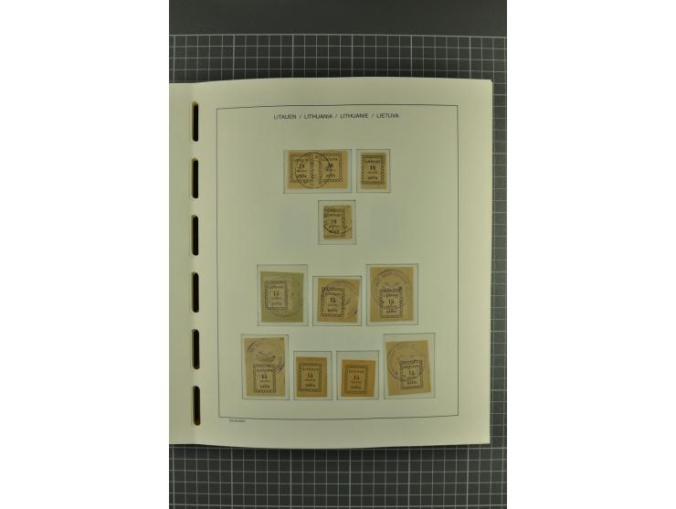 1918/2004, unmounted mint, unused and used collection with many better items including Mi.-Nr. 151-53, 215, 222Y, 404, 429-31
