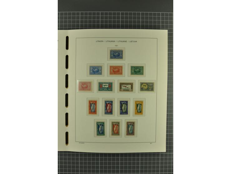 1918/2004, unmounted mint, unused and used collection with many better items including Mi.-Nr. 151-53, 215, 222Y, 404, 429-31