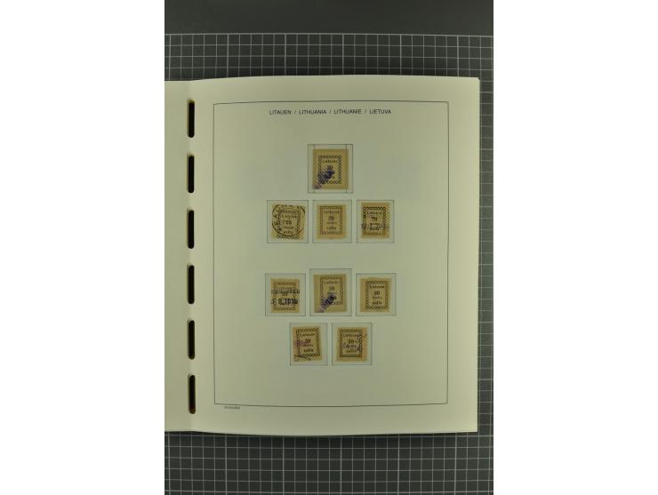 1918/2004, unmounted mint, unused and used collection with many better items including Mi.-Nr. 151-53, 215, 222Y, 404, 429-31
