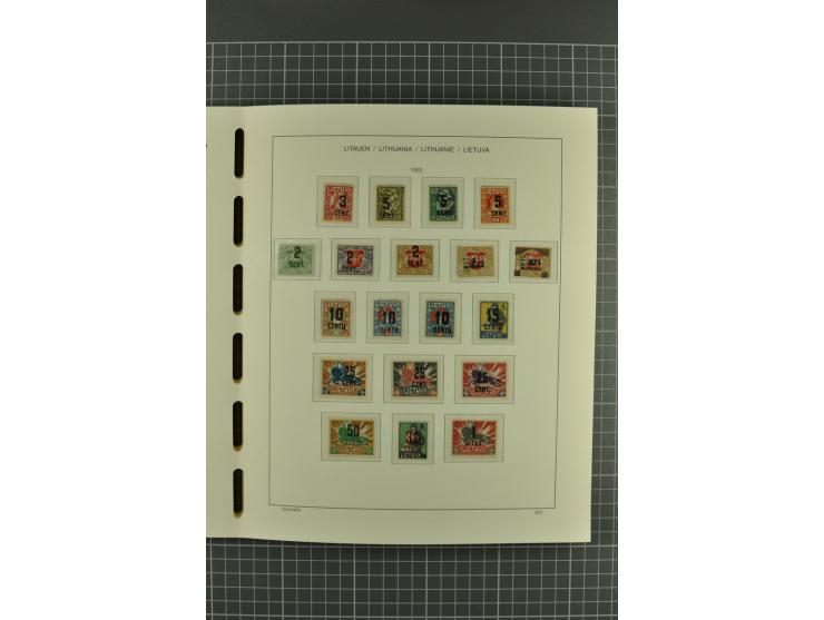 1918/2004, unmounted mint, unused and used collection with many better items including Mi.-Nr. 151-53, 215, 222Y, 404, 429-31