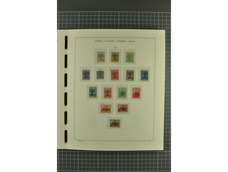 1918/2004, unmounted mint, unused and used collection with many better items including Mi.-Nr. 151-53, 215, 222Y, 404, 429-31
