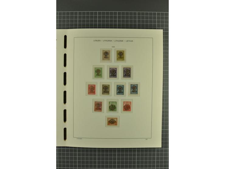 1918/2004, unmounted mint, unused and used collection with many better items including Mi.-Nr. 151-53, 215, 222Y, 404, 429-31