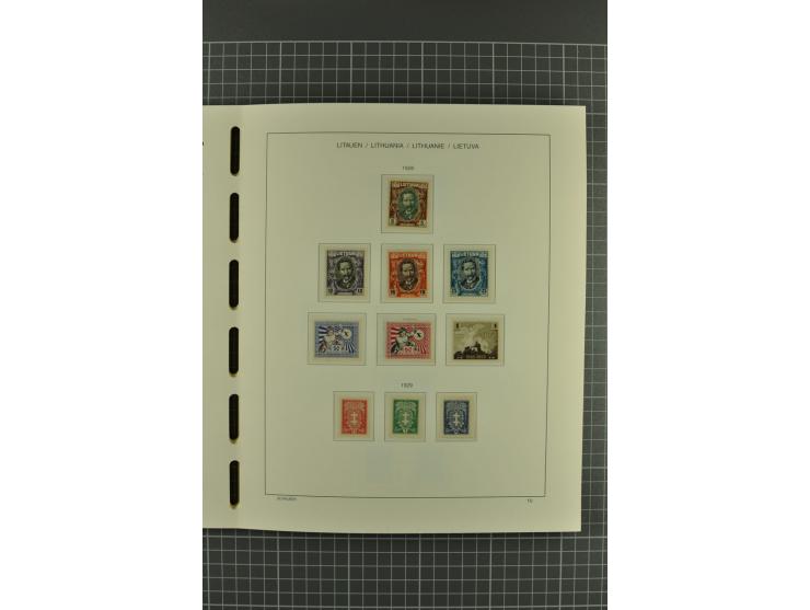 1918/2004, unmounted mint, unused and used collection with many better items including Mi.-Nr. 151-53, 215, 222Y, 404, 429-31
