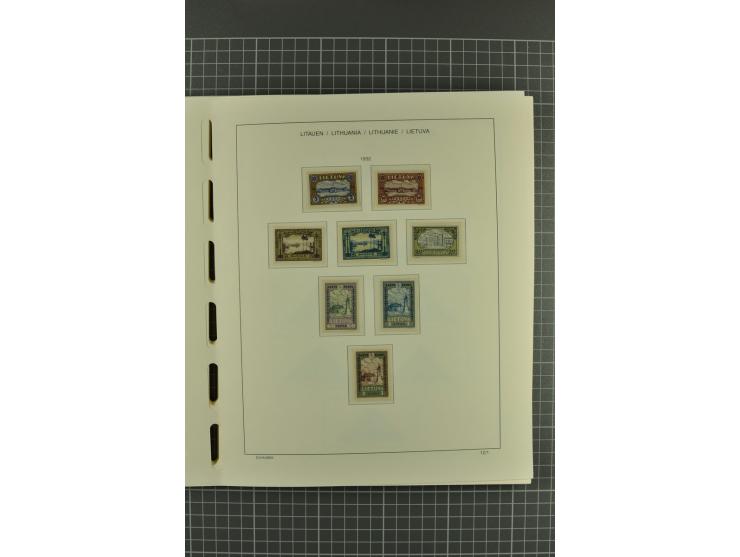 1918/2004, unmounted mint, unused and used collection with many better items including Mi.-Nr. 151-53, 215, 222Y, 404, 429-31
