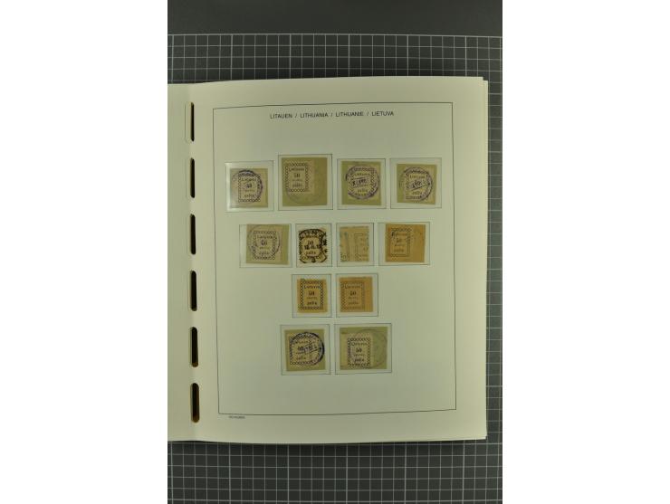 1918/2004, unmounted mint, unused and used collection with many better items including Mi.-Nr. 151-53, 215, 222Y, 404, 429-31