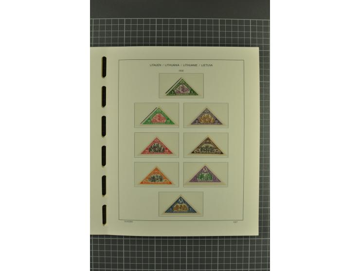 1918/2004, unmounted mint, unused and used collection with many better items including Mi.-Nr. 151-53, 215, 222Y, 404, 429-31