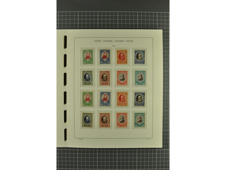 1918/2004, unmounted mint, unused and used collection with many better items including Mi.-Nr. 151-53, 215, 222Y, 404, 429-31