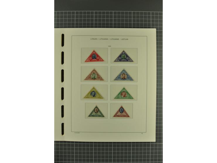 1918/2004, unmounted mint, unused and used collection with many better items including Mi.-Nr. 151-53, 215, 222Y, 404, 429-31