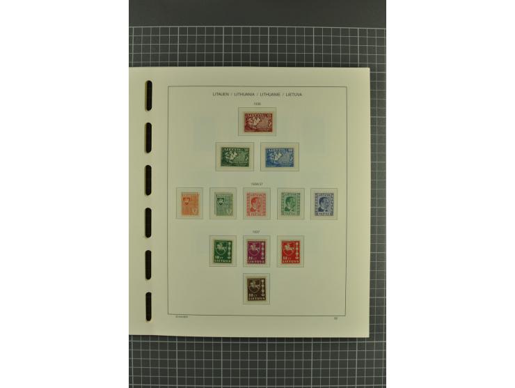 1918/2004, unmounted mint, unused and used collection with many better items including Mi.-Nr. 151-53, 215, 222Y, 404, 429-31