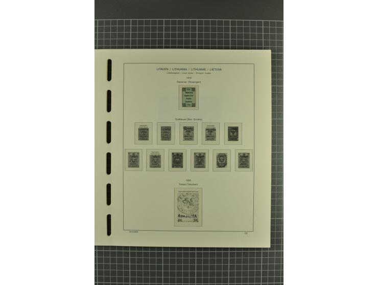 1918/2004, unmounted mint, unused and used collection with many better items including Mi.-Nr. 151-53, 215, 222Y, 404, 429-31