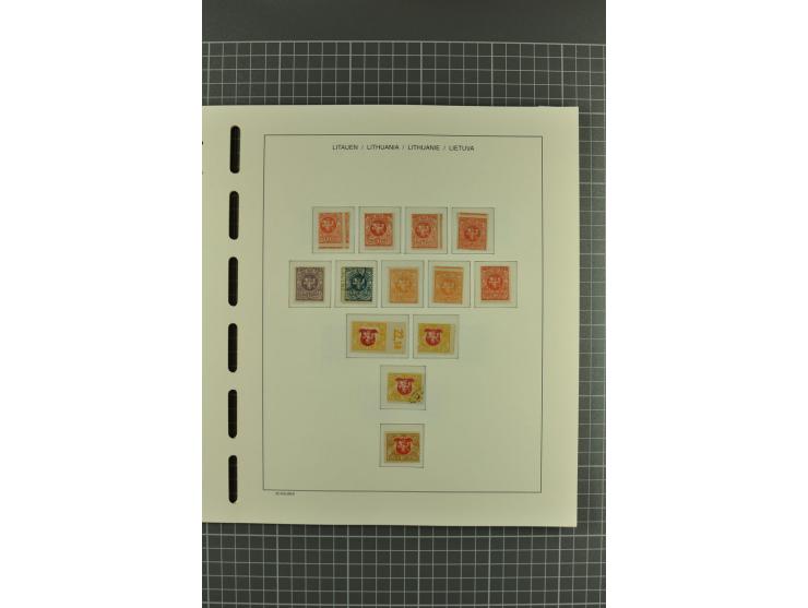 1918/2004, unmounted mint, unused and used collection with many better items including Mi.-Nr. 151-53, 215, 222Y, 404, 429-31