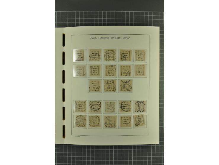 1918/2004, unmounted mint, unused and used collection with many better items including Mi.-Nr. 151-53, 215, 222Y, 404, 429-31