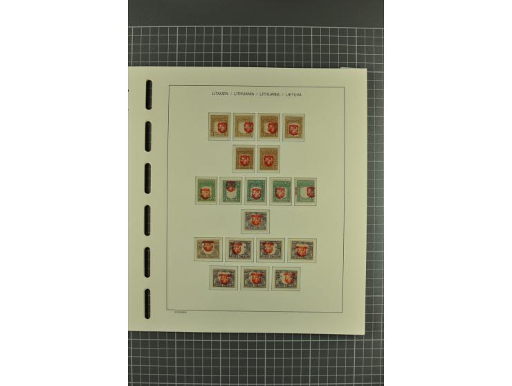 1918/2004, unmounted mint, unused and used collection with many better items including Mi.-Nr. 151-53, 215, 222Y, 404, 429-31