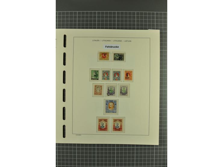 1918/2004, unmounted mint, unused and used collection with many better items including Mi.-Nr. 151-53, 215, 222Y, 404, 429-31