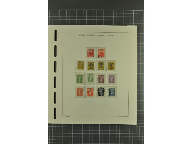 1918/2004, unmounted mint, unused and used collection with many better items including Mi.-Nr. 151-53, 215, 222Y, 404, 429-31