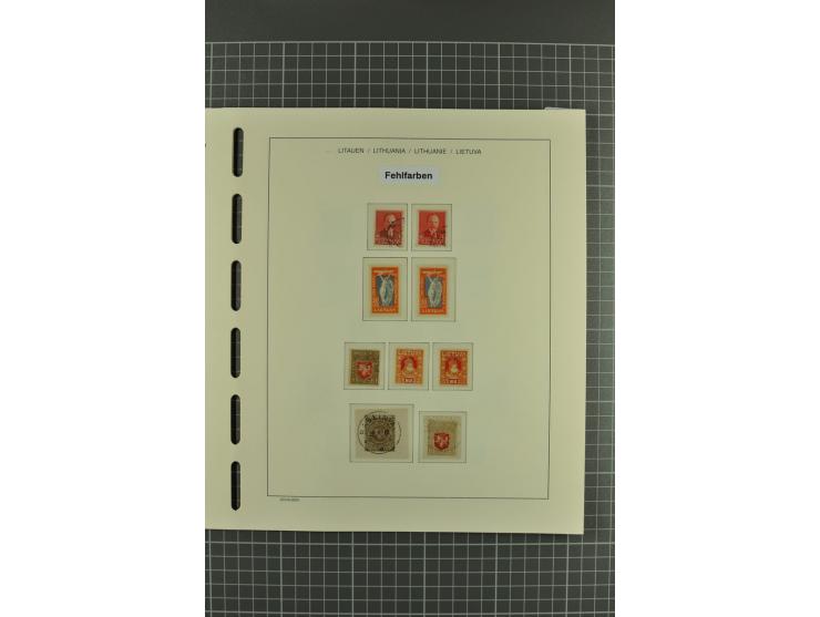 1918/2004, unmounted mint, unused and used collection with many better items including Mi.-Nr. 151-53, 215, 222Y, 404, 429-31