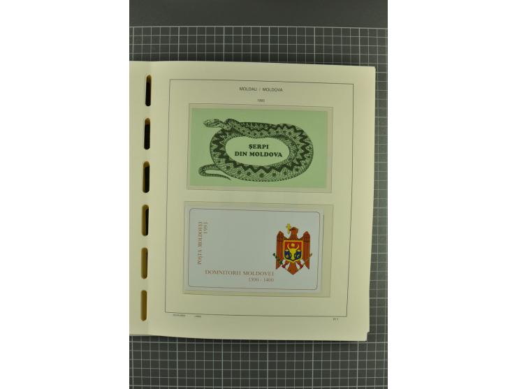 1991/2004, unmounted mint collection with miniature sheets and booklets