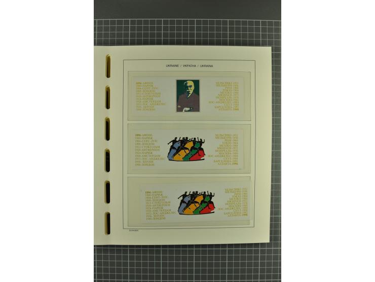 1992/2004, unmounted mint collection with miniature sheets, booklets, imperforated issues, local issues and other varieties