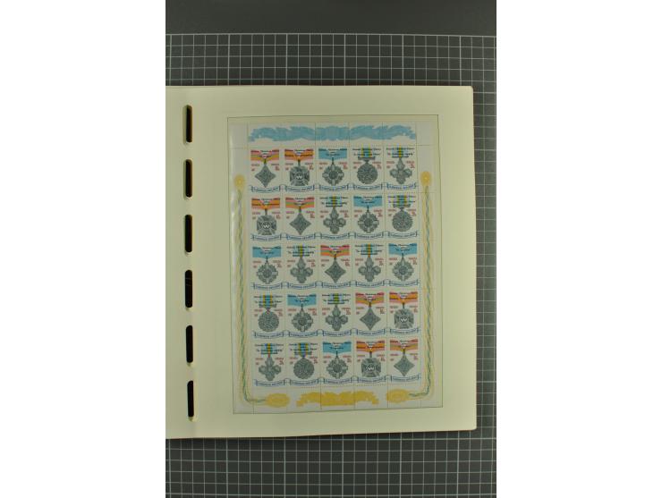 1992/2004, unmounted mint collection with miniature sheets, booklets, imperforated issues, local issues and other varieties