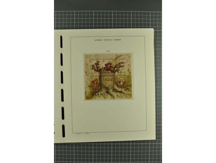 1992/2004, unmounted mint collection with miniature sheets, booklets, imperforated issues, local issues and other varieties