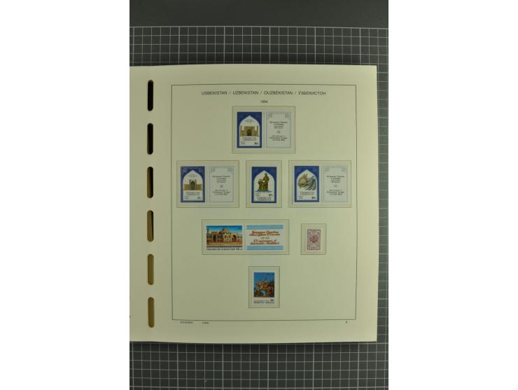 1992/2004, unmounted mint collection with souvenir sheets, strips and tabs etc.