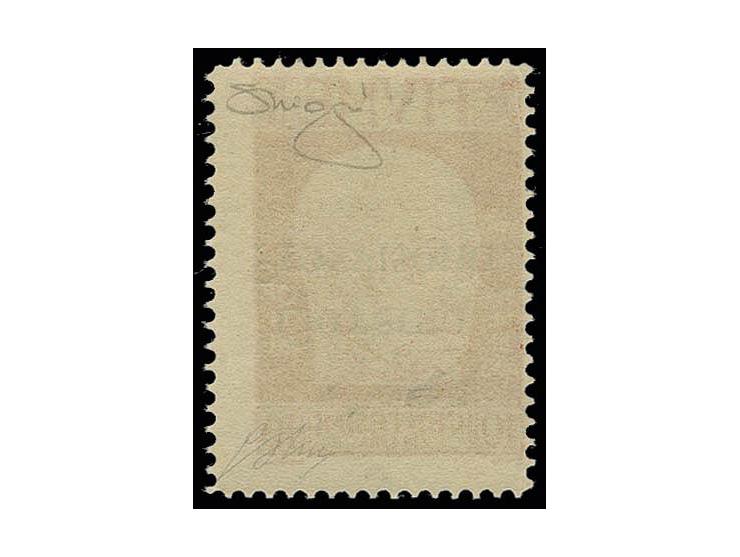 10 c. with inverted overprint, mint never hinged, very fine, signed Raybaudi with certificate
