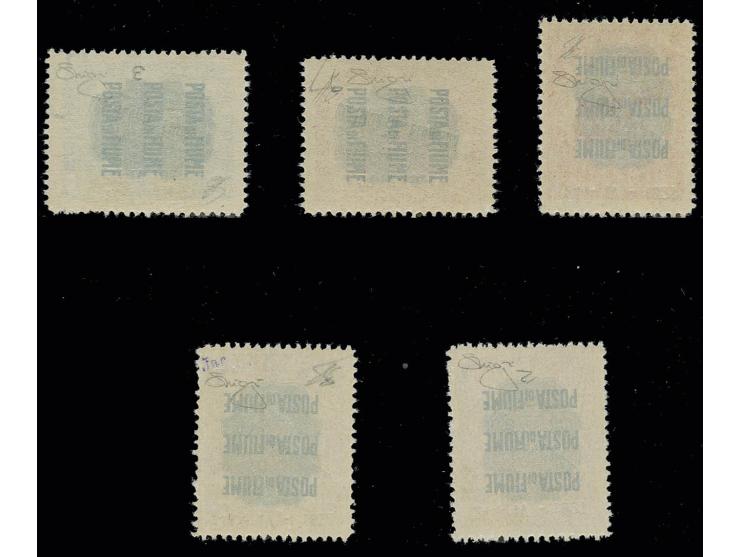 Opening of the Legislative Assembly 10 c., 60 c., L. on 1, 2 and 10 cor., each with inverted overprint, mint never hinged, ve
