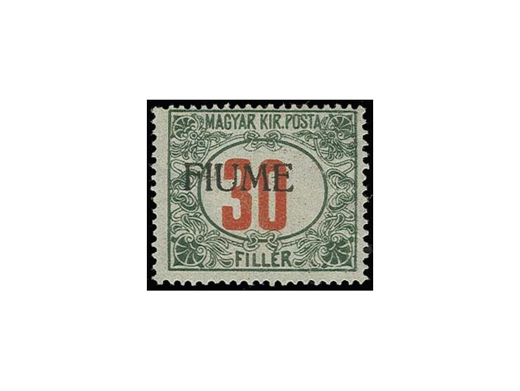 30 f. with machine overprint, overprint offset on reverse, mint never hinged, light vertical bend, otherwise fine, signed Ray