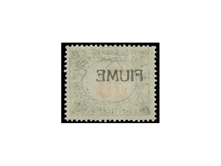 30 f. with machine overprint, overprint offset on reverse, mint never hinged, light vertical bend, otherwise fine, signed Ray