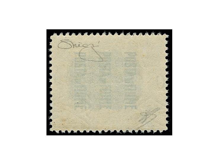 0.60 on 45 c. with shifted and inverted overprint, mint never hinged, very fine, rare, signed Raybaudi with certificate (Sass