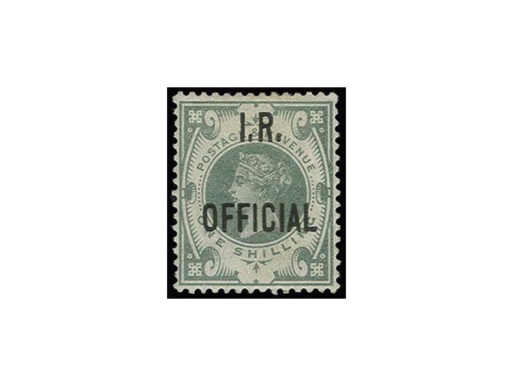 1 s. green, unused, very fine, certificate RPS (2012)