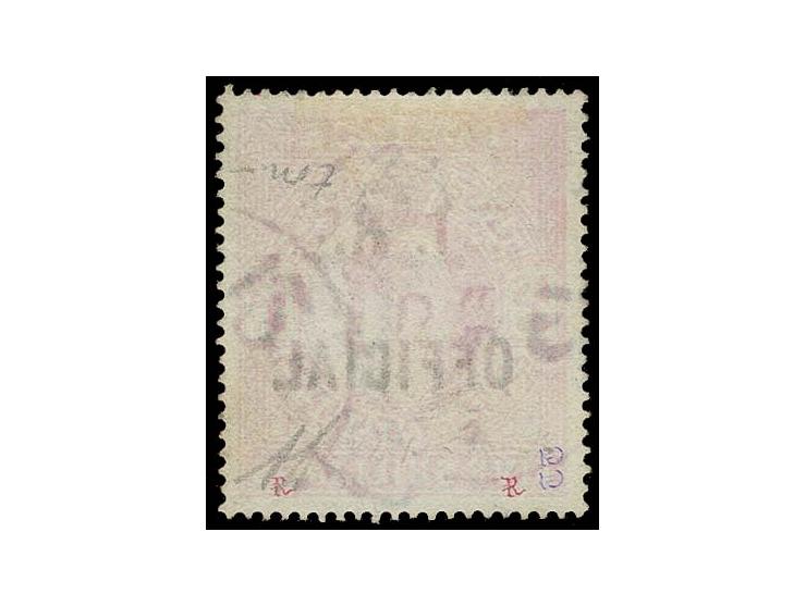 1902/04: 5 s. bright carmine, used, very fine, certificate RPS (2012)