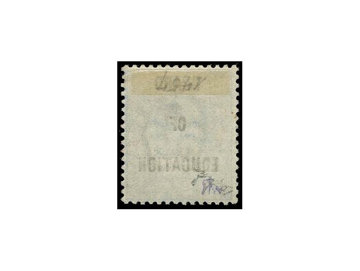 1 d. scarlet, unused, very fine, certificate RPS (2012)