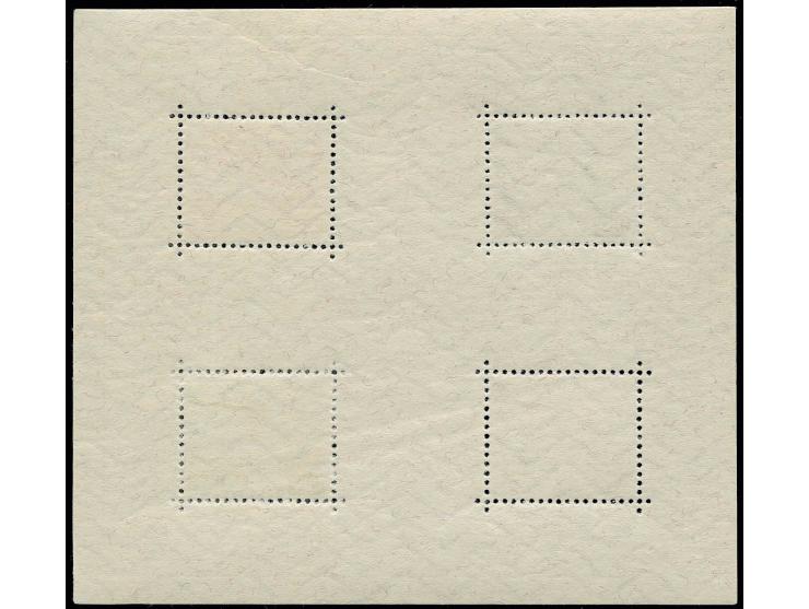 1934, 63 Years of post souvenir sheet, unmounted mind, fine