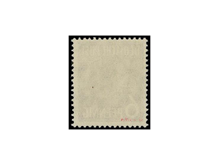 1948, Arbeiter mit Bandaufdruck: 6 Pfg. mit blauem Bonner Aufdruck, postfrisch, private Signatur und Fotoattest H.-D.Schlegel