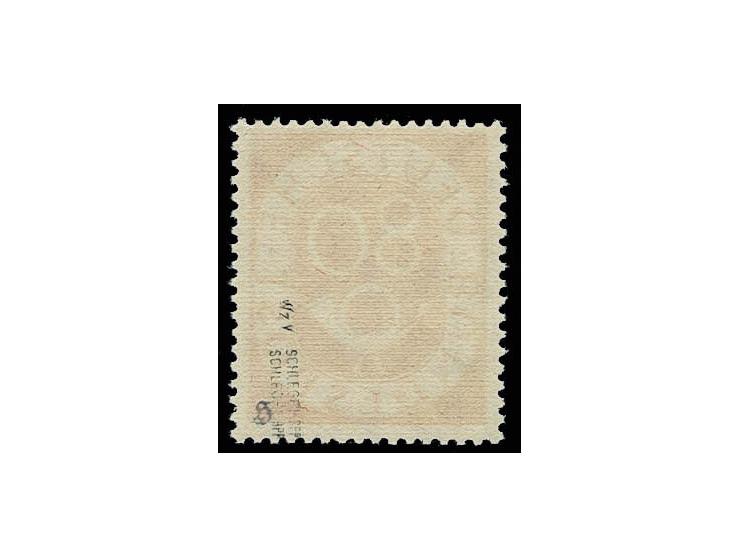 80 Pfg. mit Wasserzeichen Y, postfrisch, tadellos, sign. Schlegel BPP