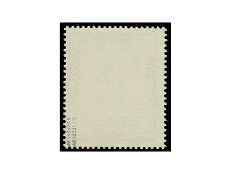 1974, Klopstock 40 Pfg. mit komplett fehlendem Kopfbild, postfrisch, tadellos, sign. Schlegel BPP mit Fotoattest