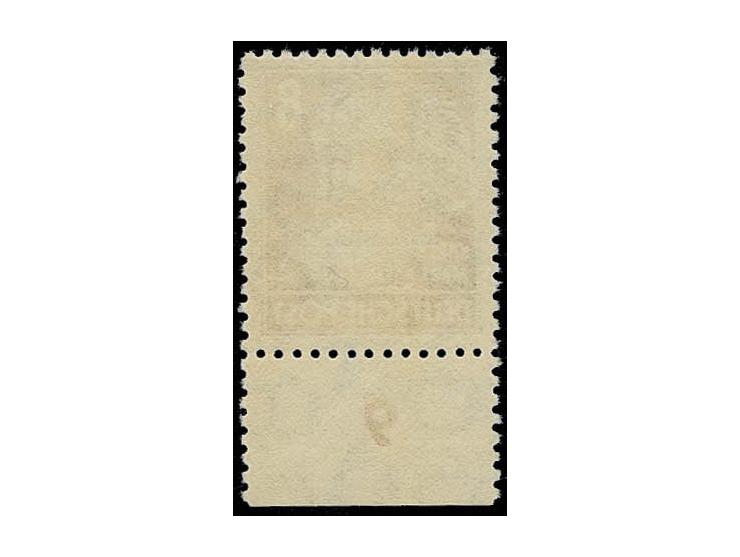 8 Pfg. auf gewöhnlichem Papier mit Wz. 2Y I, postfrisches Unterrandstück, Fotoattest Schönherr BPP (Mi. 3500,-)