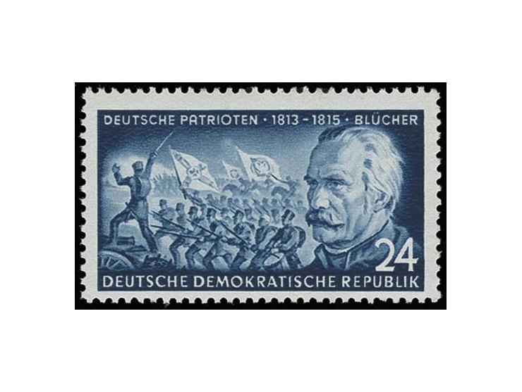 Deutsche Patrioten 24 Pfg. mit Wz. 2X II, postfrisch, sign. Schönherr BPP (Mi. 600,-)